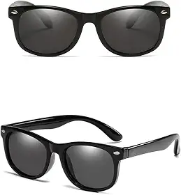 Óculos de Sol Infantil Flexíveis Polarizados - Proteção UV400 para Crianças - Conforto e Estilo