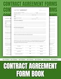 OliviaSellers Contract Agreement Form Book: Contractor General Agreement Forms For Business, Organizations, and Professional Use | 80 forms.