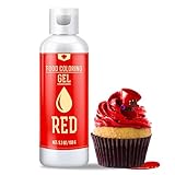 Lebensmittelfarbe Gel - 150g Konzentrierte Gel Lebensmittel Farben zum Backen, Kuchen Dekorieren...