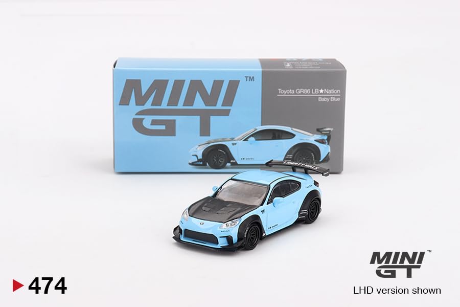 Amazon.com: Diecast Model Car Compatible with Mini GT 1:64 Toyota