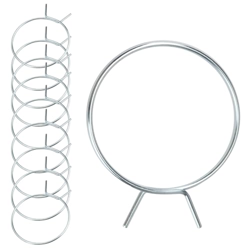 Dryer Vent Tube Tension Clamp 4 Inch Dryer Tube Clamps Connect with 4 In Dryers Vent Hose 4 Inch Diameter Quick Release Hose Duct Clip 10 Pcs