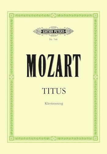 Image of Mozart: La Clemenza di Tito (Vocal Score) (EP746)