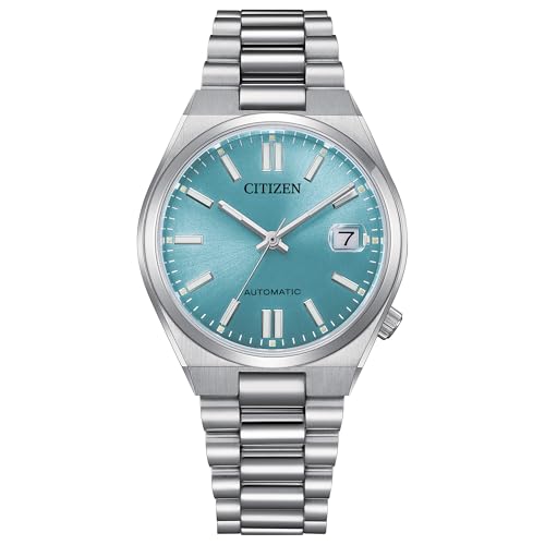CITIZEN TSUYOSA Automatic Blue Dial Stainless Steel Bracelet Watch 37mm - NJ0200-50L