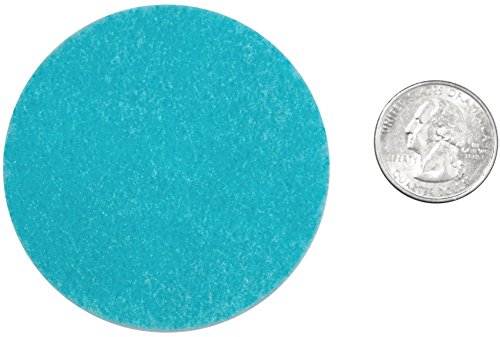 Image of Playfully Ever After Black, Pink, Turquoise & White Craft Felt Circles (2.5 Inch - 48pc)