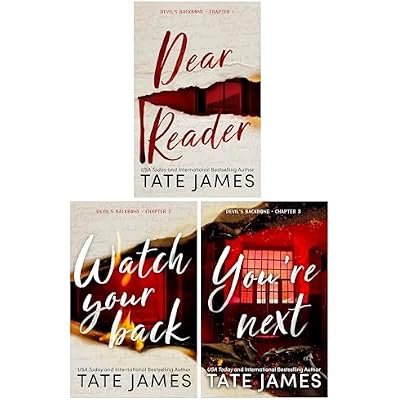 Devil's Backbone Series by Tate James 3 Books Collection Set