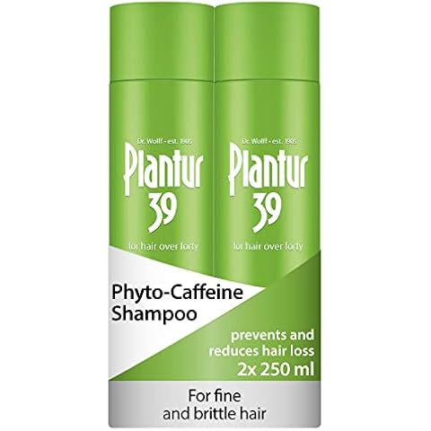 Plantur 39 Caffeine Shampoo Prevents and Reduces Hair Loss 2x 250ml | For Fine Brittle Hair | Unique Galenic Formula Supports Hair Growth | Women Hair Care Made in Germany Cover