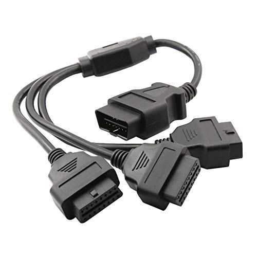 Cable extensor de diagnostico con divisor OBD2 de 3 vias para conectar varios equipos 2