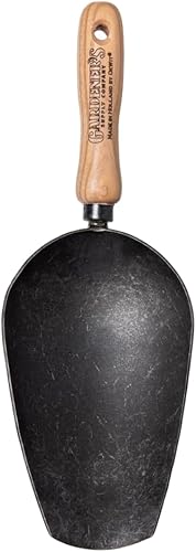 Gardener's Supply Company Lifetime Super Scoop  Herramienta multiusos de acero resistente para jardín de gran tamaño, para plantas de maceta,
