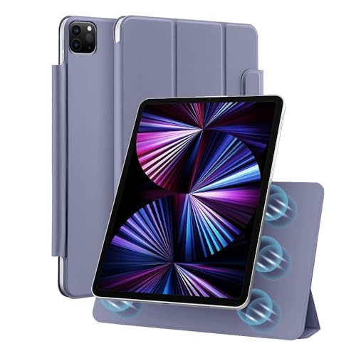 Amazon Basics Magnetic Case Compatible with Apple iPad Pro 4th/3rd/2nd Gen (11 Inch) | Auto Sleep/Wake & Easy Magnetic Attachment (Lavender) (B0CSYPDP21) Amazon Price History, Amazon Price Tracker