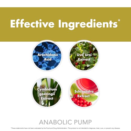 Image of Anabolic Pump, Advanced Pump Formula, Increase Muscle Pumps*, Maximize Nutrient Delivery* (90 Capsules)
