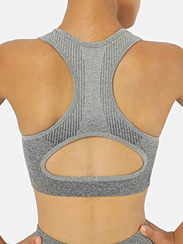 Image of CULT CultSport | Women's Slip-On Sports Bra | Seamless Technology Full-Coverage Sports Bra | Racerback Medium-Impact