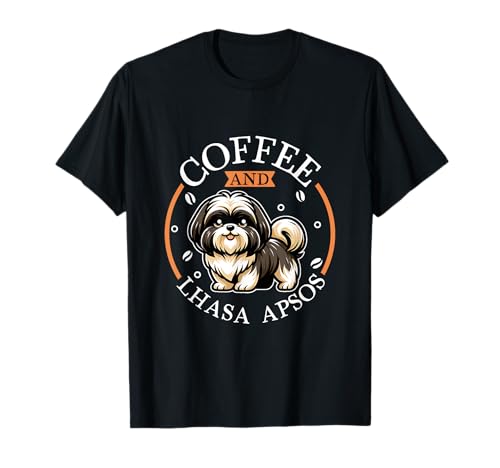 Coffee and Lhasa Apso T-Shirt