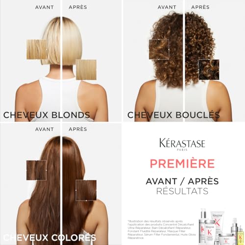 Premiere shampooing réparateur détartrant pour cheveux abîmés 250 ml - vue 5