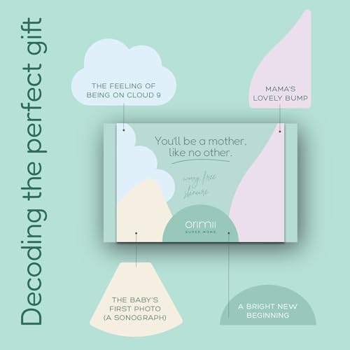 Orimii Mother Like No Other Pregnancy Safe Skincare Gift Box For Pregnant Women with Bump Butter, Belly Treatment Elixir & Foot Massage Gel | Baby Shower Special Gift Set