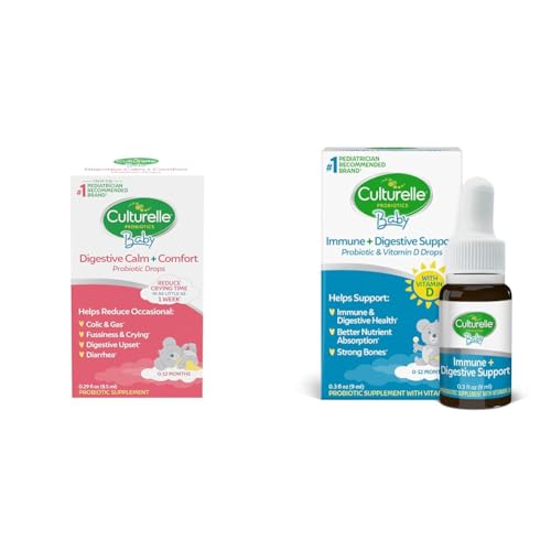 Culturelle, Baby Calm & Comfort Drops 0-12 Months, 0.29 Ounce & B...