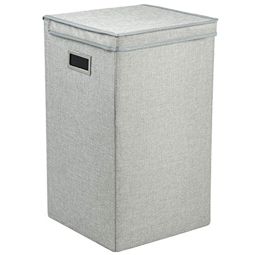 Greenway Gfl2500Gr Collapsible, Grey Linen Laundry Hamper #TOP1
