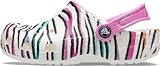  Crocs Classic Animal Print Clog K, Obstrucción, White/Multi, 29/30 EU