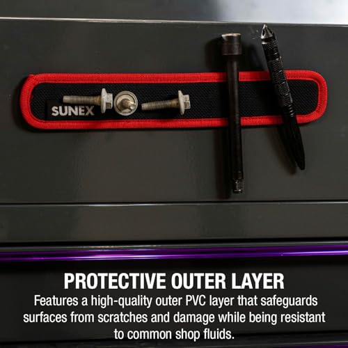 Sunex 2” x 12” Magnetic PVC Strip by Sunex Tools - Image 2