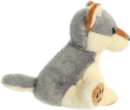 Aurora - Lil Monty Moose Lil Wiley Wolf - 5" Lil Wiley Wolf, Gray, Model:03514 #TOP4