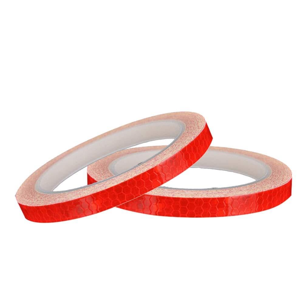 Dofover Cycling Reflective Tape Bicycle DIY Reflective Stickers Warning Reflective Rim Tape for MTB Road Bike