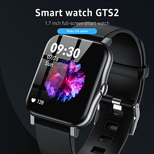 Portzon Smart Watch For Ios And Android Phones, Watches For Men Women Ip68 Waterproof Smartwatch Fitness Tracker Watch With Heart Rate/Sleep Monitor Steps Calories Counter #TOP1