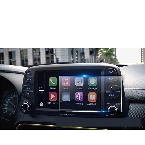 Film protecteur d'écran GPS pour Hyundai Kona 2018 avec dalle tactile centrale de 7 pouces