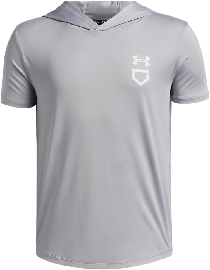Under Armour boys Utility Lightweight Short Sleeve Hoodie