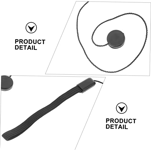 Cache objectifs pour reflex noir SHINEOFI lot de protège lentilles - 5