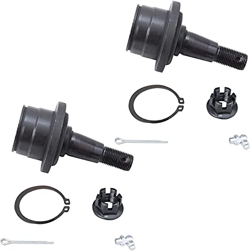 Image of Detroit Axle - 8pc Front End Suspension Kit for 2009-2014 Ford F-150, 2007-2014 Expedition Lincoln Navigator, 2 Upper Control Arms 2 Lower Ball Joints Inner & Outer 4 Tie Rods Replacement