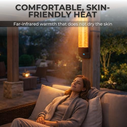ZeboZap KDHT1500 1500W Infrared Electric Patio Heater for Gazebos, Pergolas, Decks, Garages, Backyards & Restaurants | Wall & Post Mounted Outdoor Heater by CondoMounts - Image 8