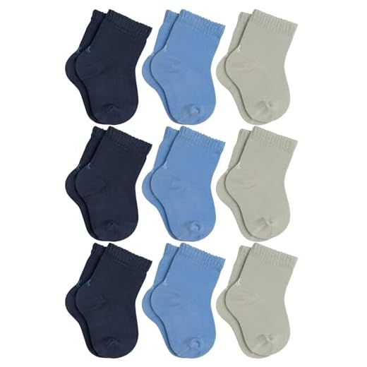 Kit 09 Meia Lupo BU | Meias Cano Médio Infantil Lupo Baby | KIT - E | 16-19