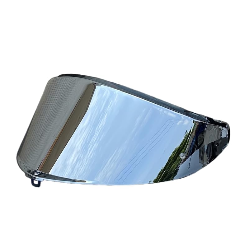 BSTOP K6 Shield Visor for AGV K6 K6S Face Shield Uv Protected Windshield Moto Helmet Accessories (Silver-Day use only)