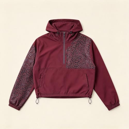 Women Windbreaker Jacket Water Resistant Quick Dry Hood Rain Jackets - image 8