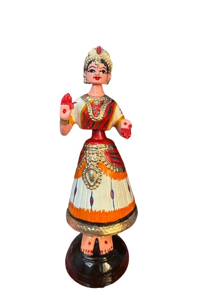 Buy Dancing Doll-Home Decor Gift-Tanjore Head Bobbing Doll -12inch