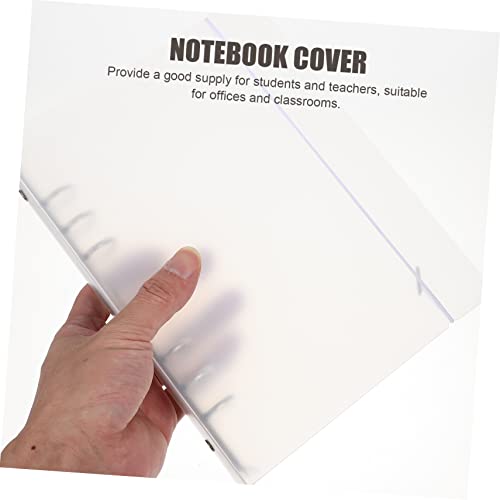 NUOBESTY 4 Pçs A5 Estojo Protetor Encadernação De Couro Pasta De Encadernação Bloco De Notas Capa De