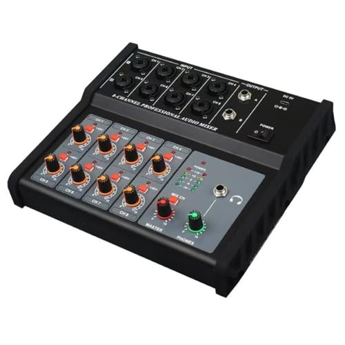 Mélangeur audio numérique 8 canaux pour sonorisation de soirées DJ