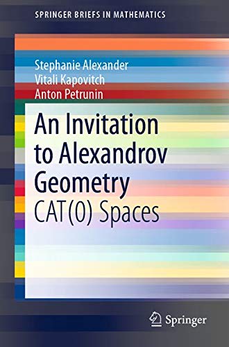 Buy An Invitation to Alexandrov Geometry — BookShops.in