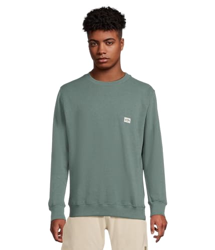 Billabong Men's All Day Crew, Sage Green