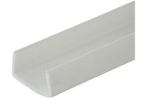 Cabinet Door Protector Edge Guard | White | 3/4 Inch - 24...