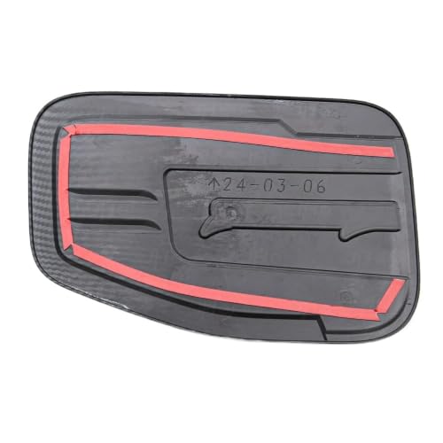 Cubierta de tapa de combustible premium estilo fibra de carbono para Ranger T9 2022-2025