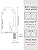 Cold Water Only Faucet SUS304 Stainless Steel Faucet for Kitchen Sink