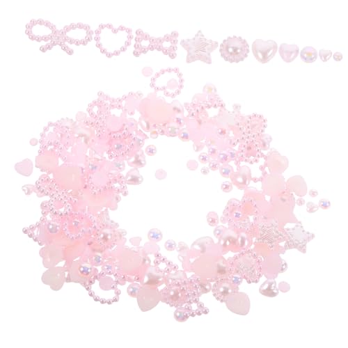 Ipetboom 1Bag Bow Heart Nail Charms Unique Manicure Decorations for Stunning Nail Art Cute Nail Decors for Women for Parties Special Occasions