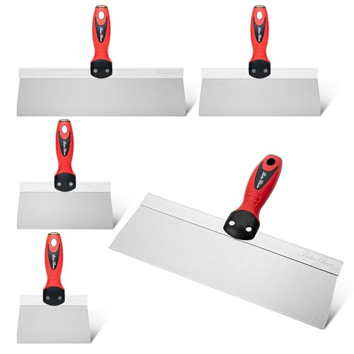 Bates Choice Bates- Putty Knife Set, 5 Pack, Stainless Steel, 14", 12", 10", 8", 6", Putty Knives thumb #7