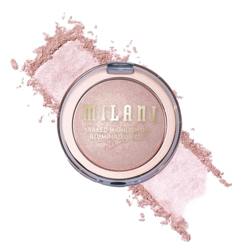 Milani Baked Highlighter - Long-Lasting Powder for Natural Radiant Glow- Buildable & Blendable Face...