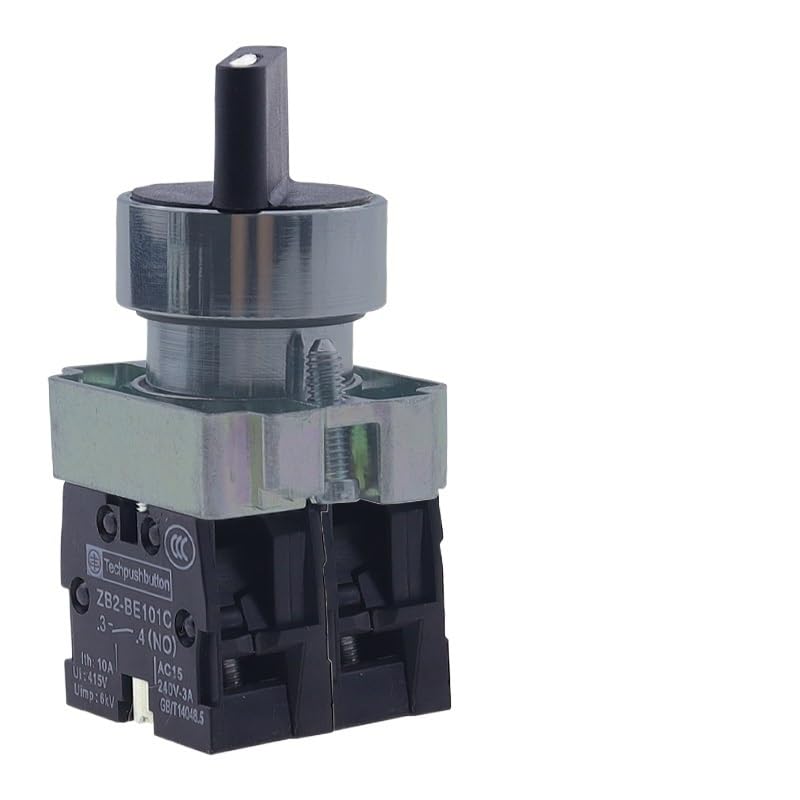 Commutateur de sélection rotatif XB2-BD23 bouton 22mm étanche 3 positions 1NO1NC