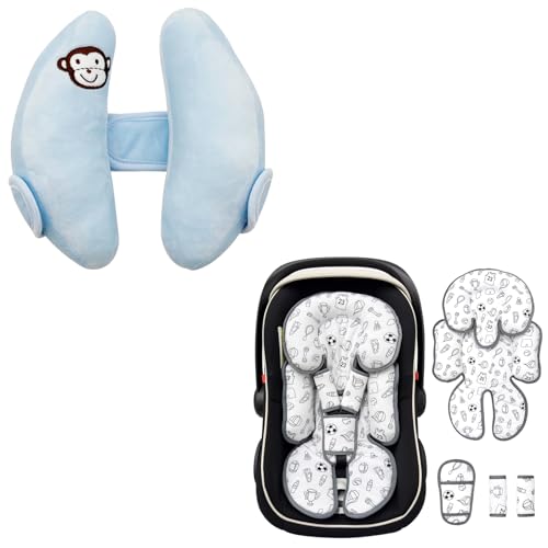 Soporte para Cabeza y Cuello de Bebé para Silla de Auto miniatura 1