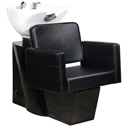 Activeshop Friseurwaschbecken Ankara Schwarz