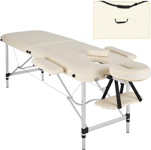 Table De Massage Pliante MERCURIO Légère - Cadre Aluminium, 185x60cm, Pour Esthéticienne