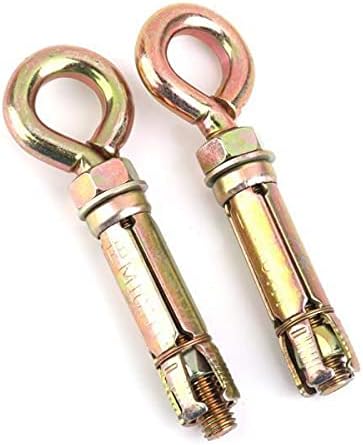 barenx 3xExpansion Screws Closed Hook Anchor Bolts for Wall Concrete Brick 2pcs