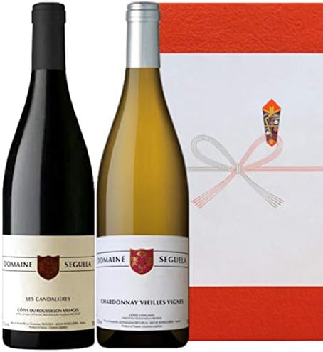 Amazon Co Jp お祝い 結婚祝い 結婚記念日 誕生日 ワインのギフト フランス産 ワイン 2本の飲み比べセット ドメーヌ セゲラ 赤ワイン レ カンダリエール 白ワイン シャルドネ ヴィエイユ ヴィーニュ 各750ml 箱入り ギフト 贈答用 贈り物 プレゼント